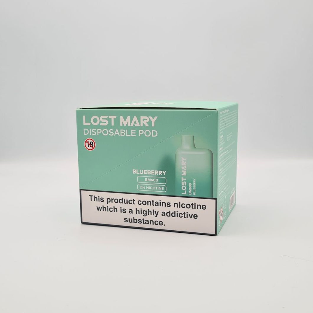 Lost Mary Disposable Device - Box Of 10 - Blueberry